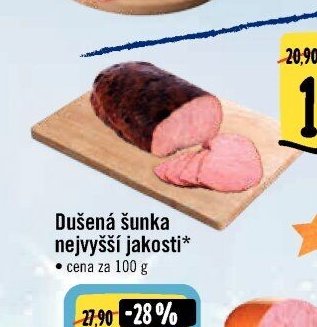 Dušená šunka nejvyšší jakosti