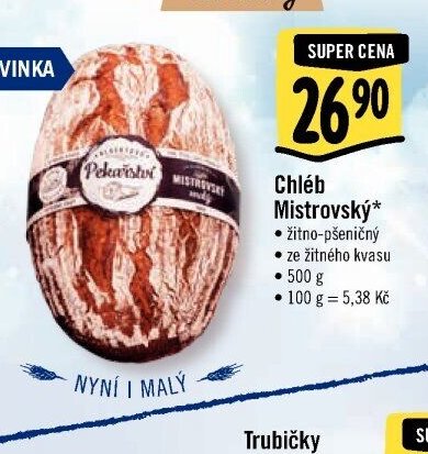 Chléb Mistrovský* 500 g