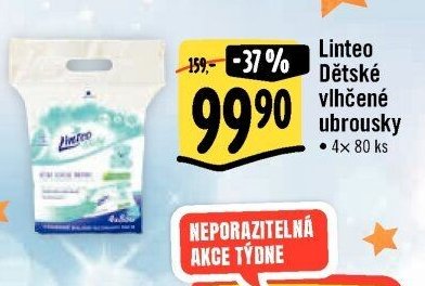 Linteo Dětské vlhčené ubrousky