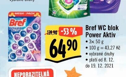 Bref WC blok Power Aktiv