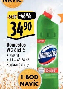 Čistič WC gelový Domestos