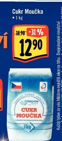 Cukr moučka Cukrovar Vrbátky