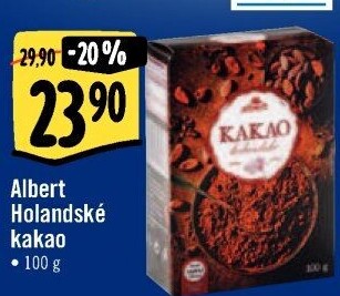 Kakao holandské Albert