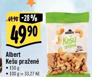 Kešu pražené Albert