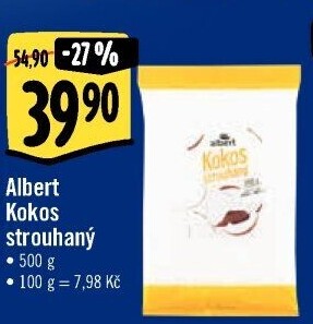 Kokos strouhaný Albert