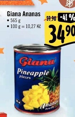 Kompot ananas Giana