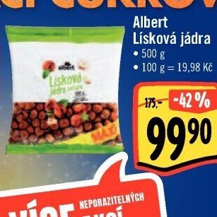 Lískové ořechy Albert