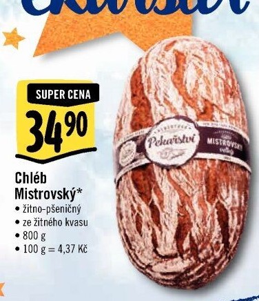 Mistrovský chléb Albert