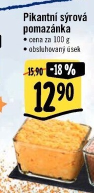 Pikantní sýrová pomazánka