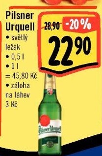 Pivo Pilsner Urquell