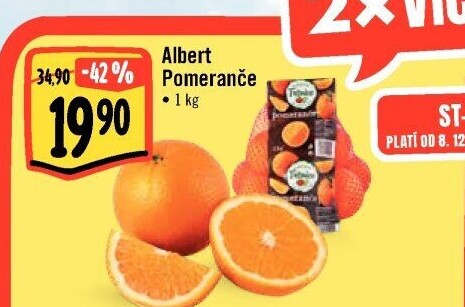 Pomeranče Albert