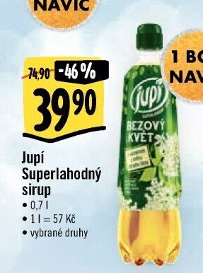 Sirup Superovocný Jupí