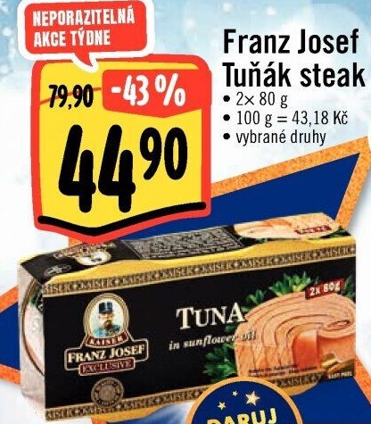 Tuňák steak Exclusive Franz Josef Kaiser