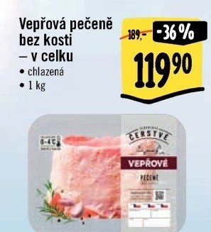 Vepřová pečeně bez kosti Albert