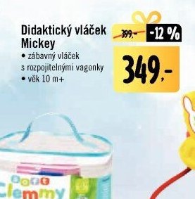 Didaktický vláček Mickey