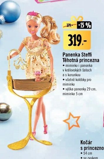 Panenka Steffi Těhotná princezna
