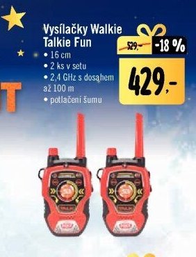 Vysílačky Walkie Talkie Fun