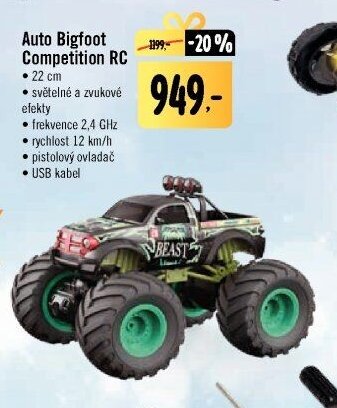 Auto Bigfoot Competition RC