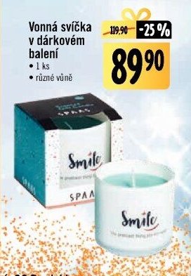 Vonná svíčka v dárkovém balení