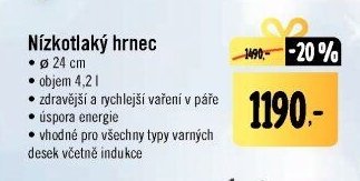 Nízkotlaký hrnec