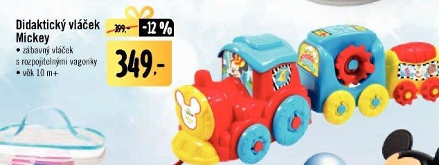 Didaktický vláček Clementoni