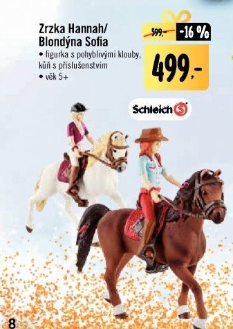 Jezdec s koněm Schleich