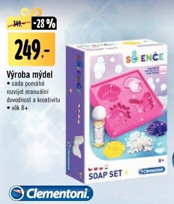 Sada na výrobu mýdel Clementoni