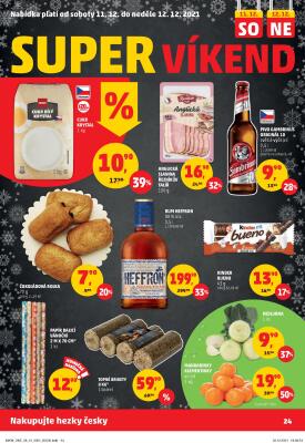 akční leták Penny Market 9.12.2021-15.12.2021