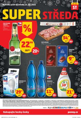 akční leták Penny Market 9.12.2021-15.12.2021