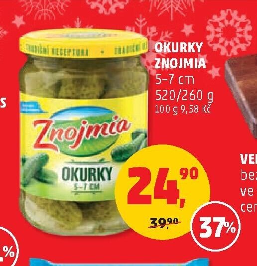 OKURKY ZNOJMIA