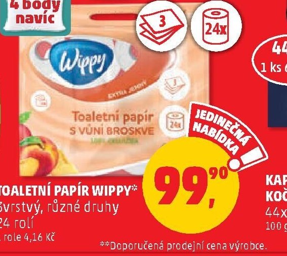 TOALETNÍ PAPÍR WIPPY
