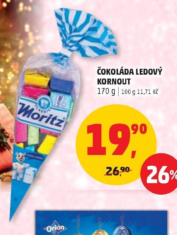 Čokoláda ledový kornout