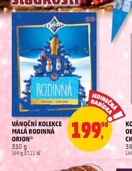 Vánoční kolekce Malá rodinná Orion
