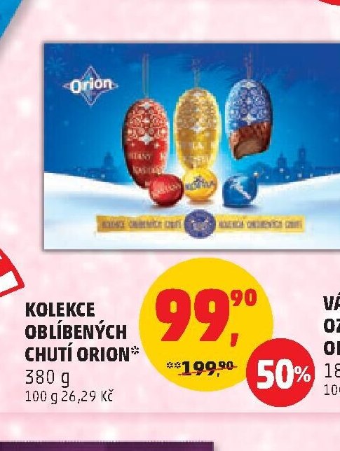 Kolekce oblíbených chutí Orion