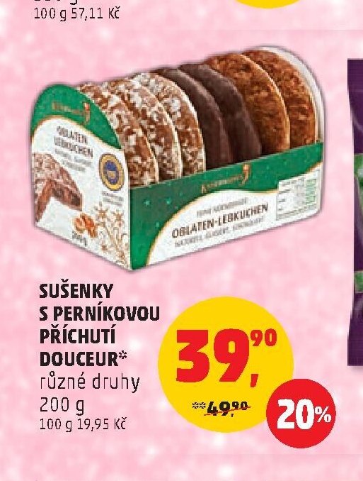 Sušenky s perníkovou příchutí