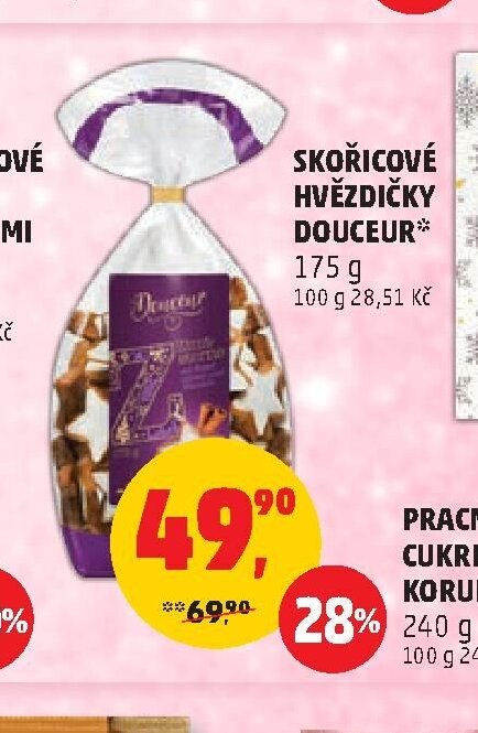 Skořicové hvězdičky Douceur