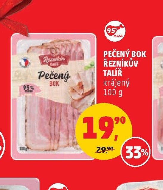 PEČENÝ BOK ŘEZNÍKŮV TALÍŘ