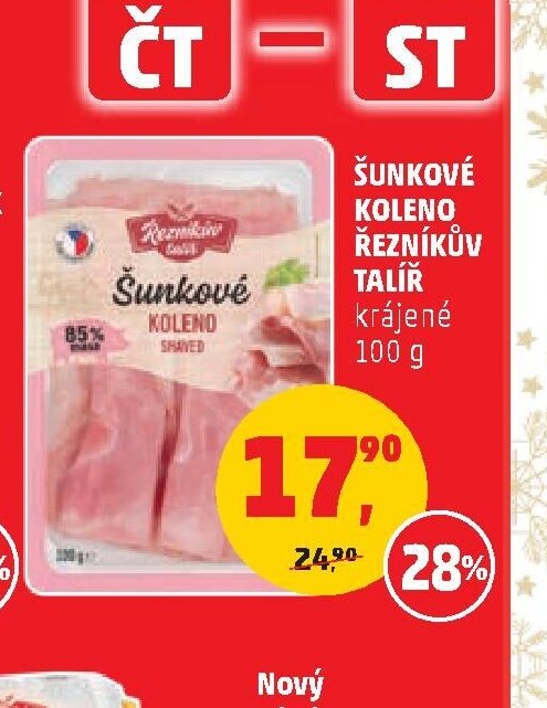 ŠUNKOVÉ KOLENO ŘEZNÍKŮV TALÍŘ