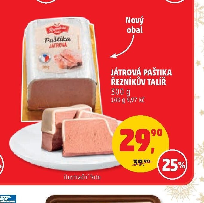 JÁTROVÁ PAŠTIKA ŘEZNÍKŮV TALÍŘ