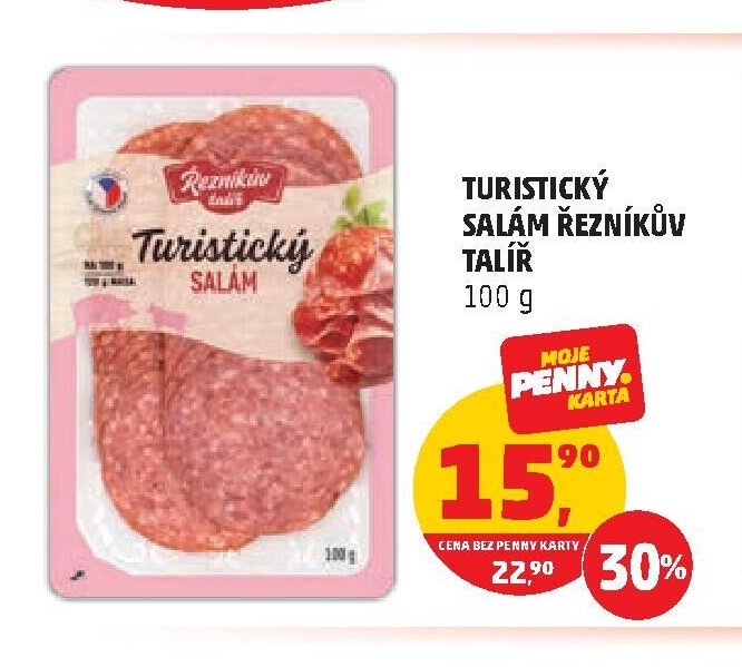 TURISTICKÝ SALÁM ŘEZNÍKŮV TALÍŘ