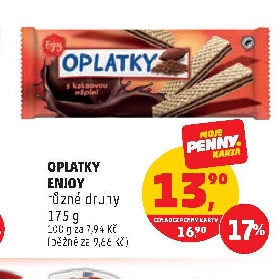 OPLATKY ENJOY různé druhy