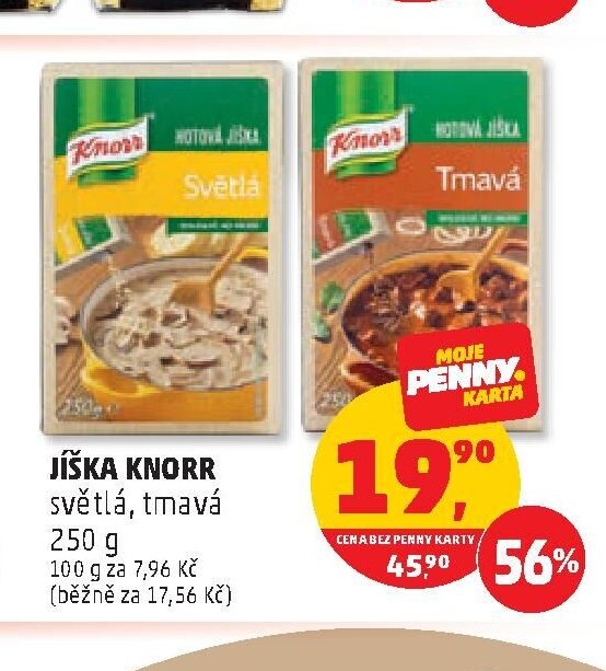 JÍŠKA KNORR světlá, tmavá