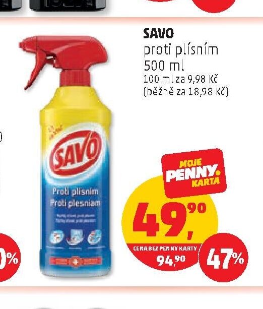 SAVO proti plísním