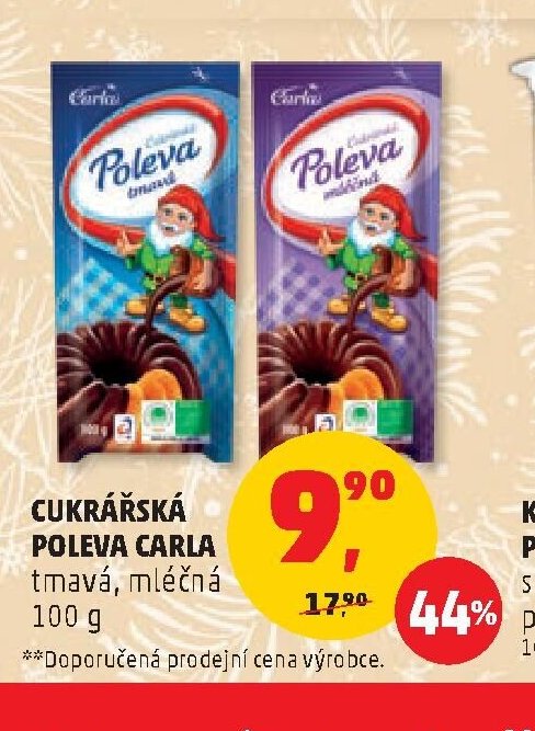 Cukrářská poleva Carla 100 g