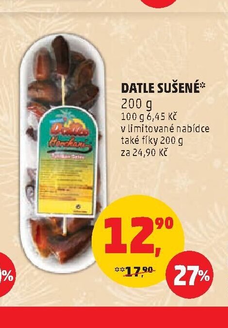 Datle sušené 200 g