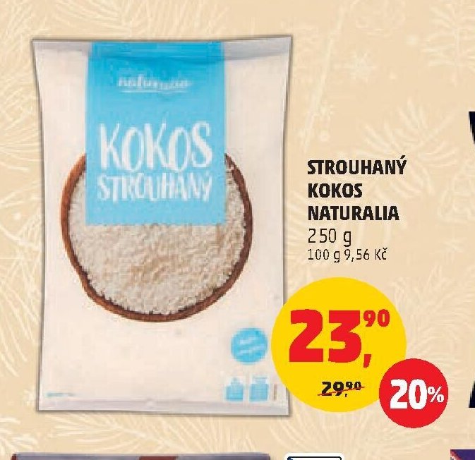 Strouhaný kokos Naturalia 250 g