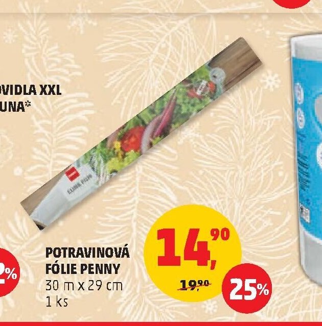 Potravinová fólie Penny 30 m