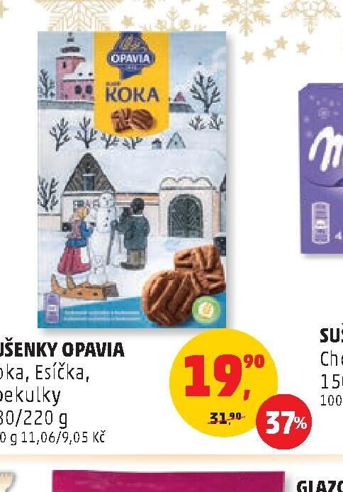 Sušenky Opavia Koka, Esíčka, Spekulky