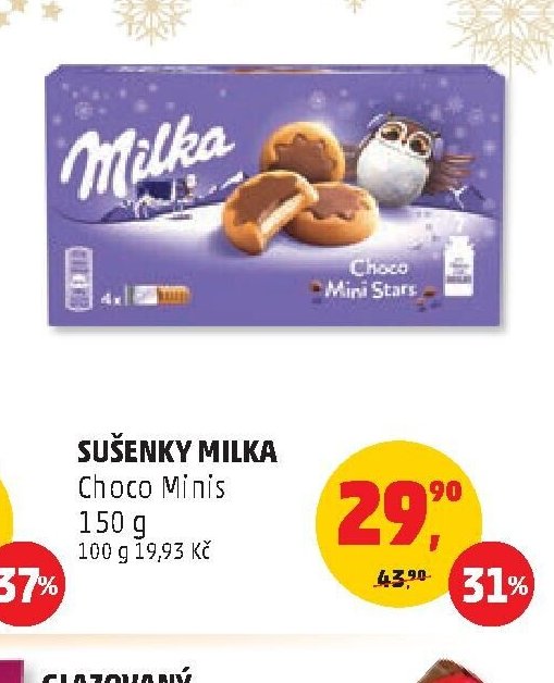 Sušenky Milka Choco Minis