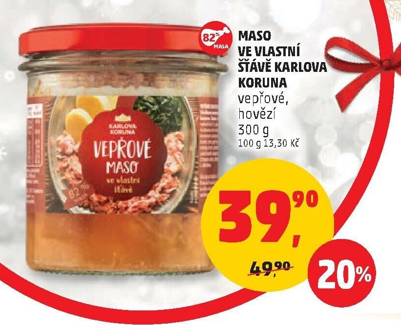 Maso ve vlastní šťávě Karlova Koruna